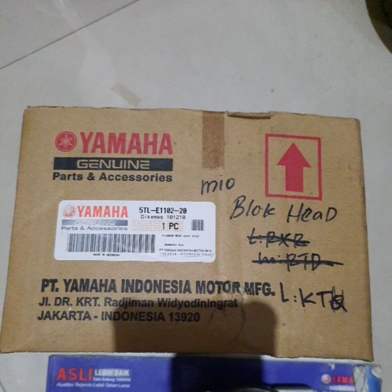 cylinder head mio 5TL ori