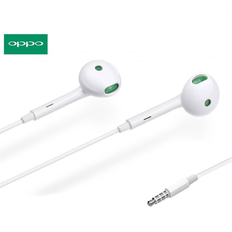 PROMO HANDSFREE OPPO MH150 A15 A16 RENO HEADSET ORIGINAL SOUND IN EAR EARPHONE