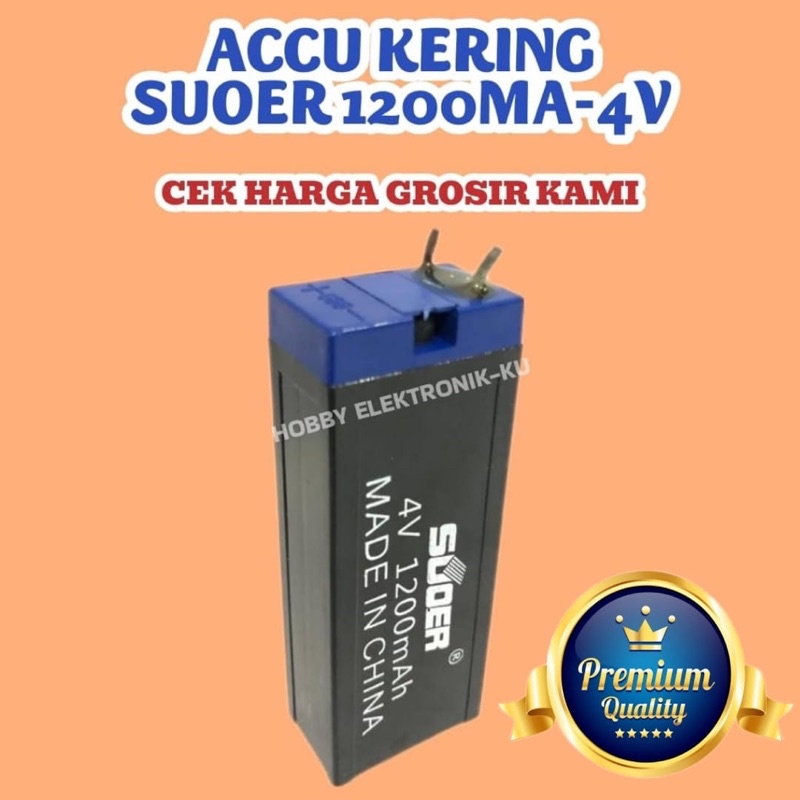 ACCU KERING 1200MA 4V SUOER