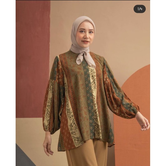 CAMELIA BLOUSE HEAVEN LIGHTS