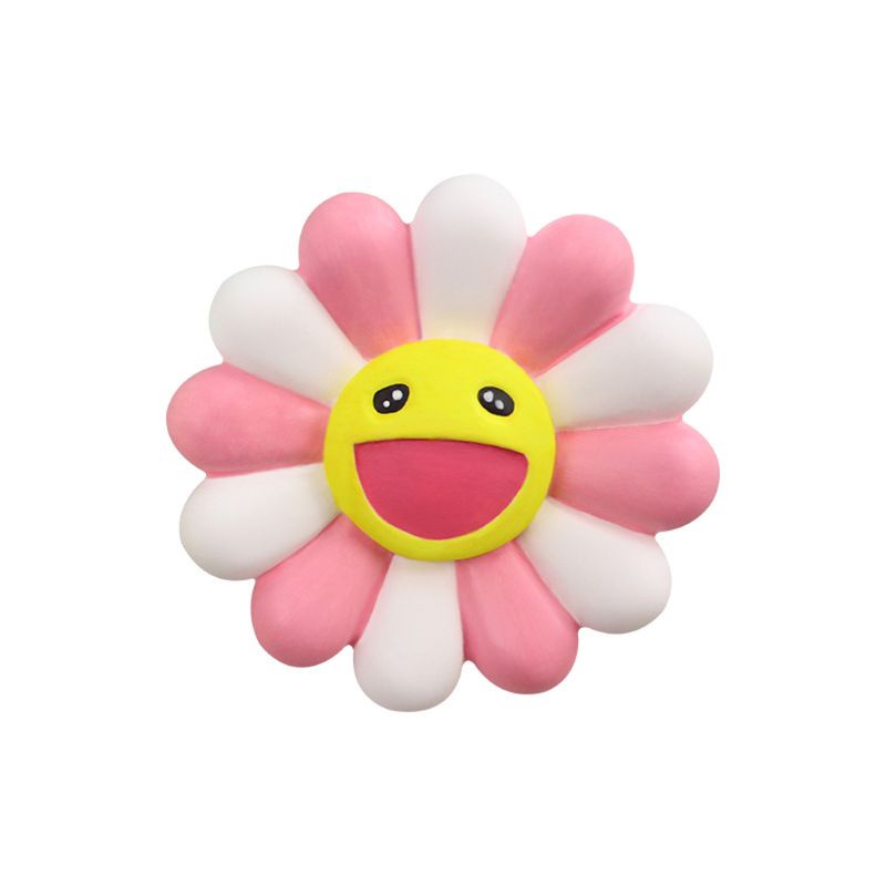 SIY  Cute Smile Sunflower Pendant Resin Mold Car Perfume Clip Jewelry Making Tools