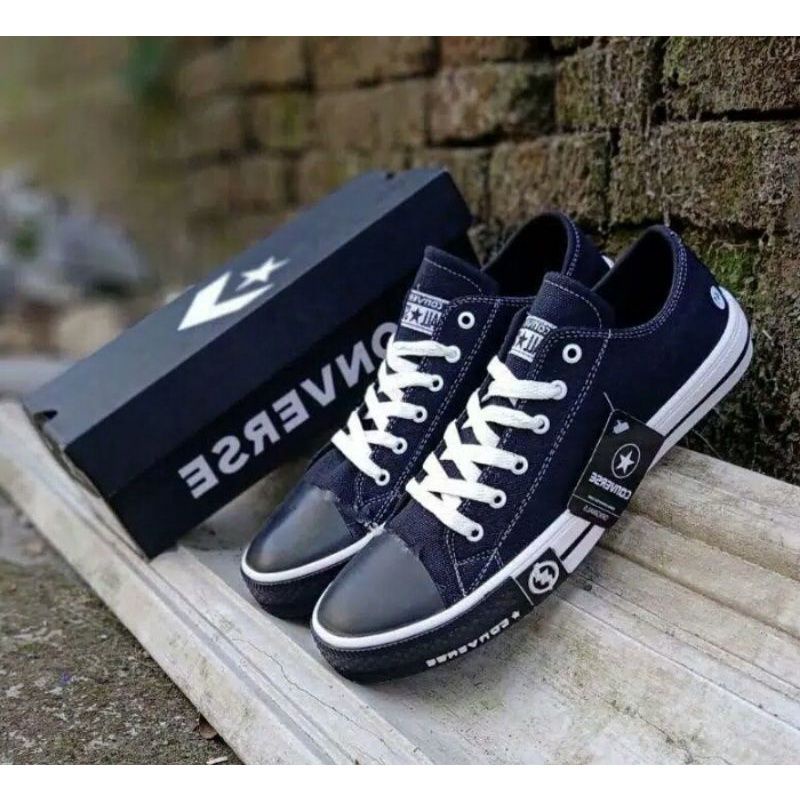 Sepatu sport Sepatu Converse Petir Sneaker Klasik Pria dan Wanita