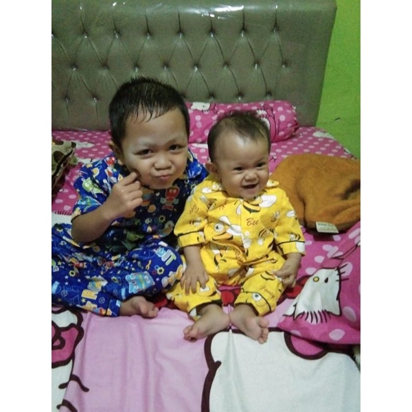 Piyama Karakter Polymikro Tanggung murah meriah Laki-laki usia 5 - 10Tahun