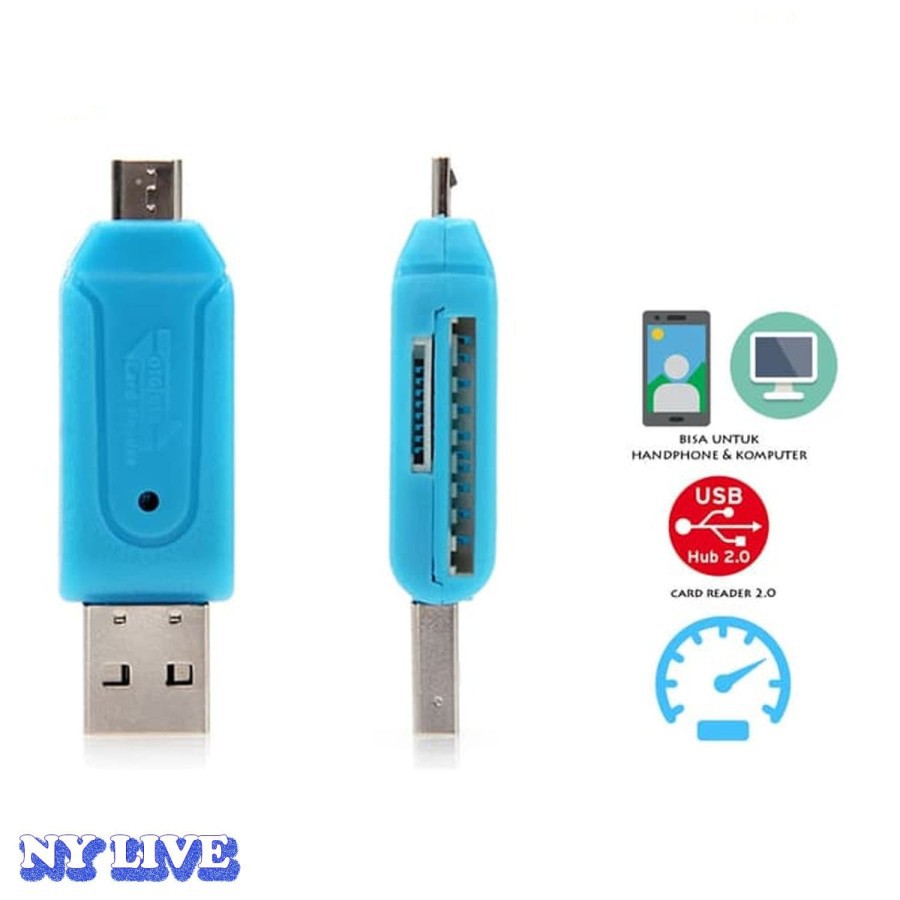 OTG CARD READER MICRO V8