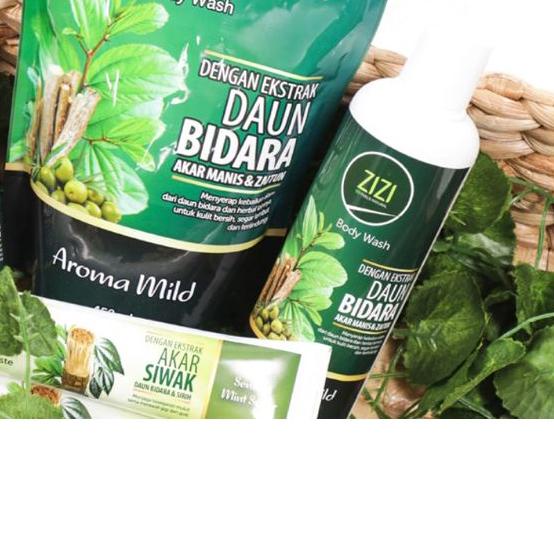 zizi sabun bidara bodywash extrak daun bidara 450 ml