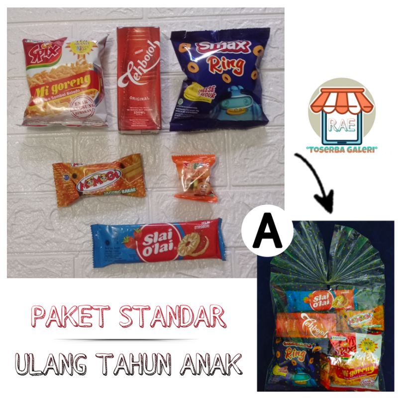 

Bingkisan Ulang Tahun Anak / Snack Ulang Tahun Murah / Snack Ultah