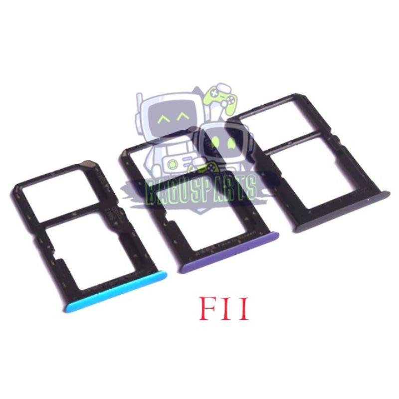 SIMTRAY TEMPAT SLOT SIM OPPO F11 HITAM