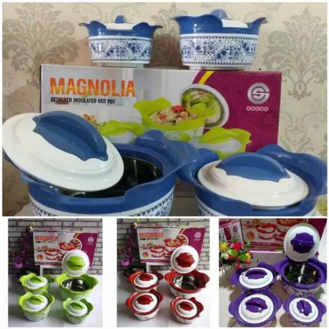 PANCI SET MAGNOLIA TEMPAT SAYUR SET ISI 4PCS