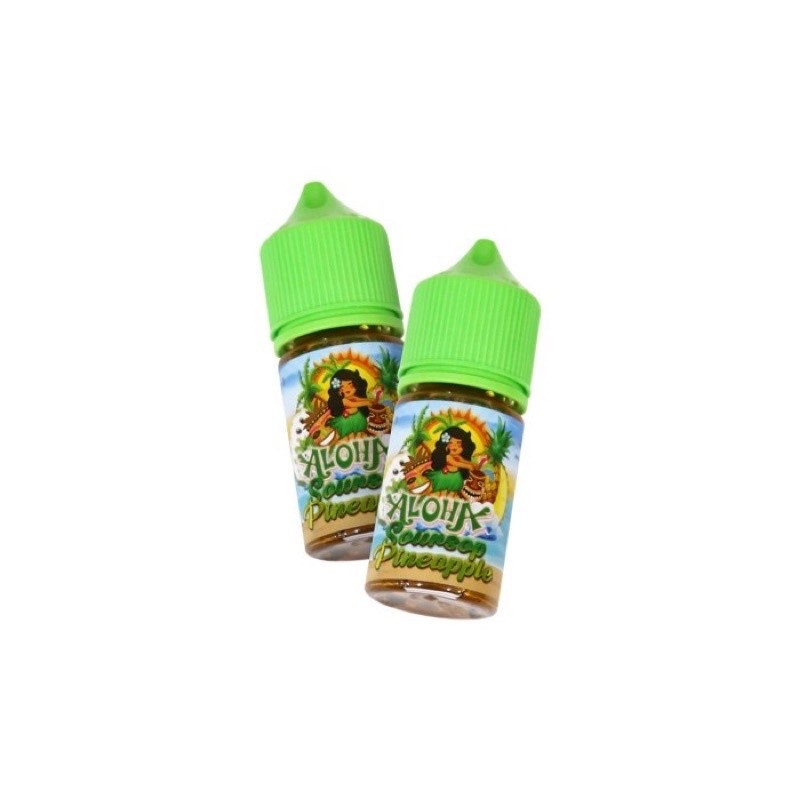 ALOHA PINEAPLLE SERIES LOHA SOURSOUP PINEAPPLE LIQUID AUTHENTIC 30ML 20MG