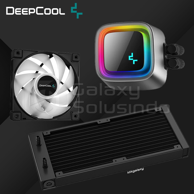 Deepcool LS520 ARGB Liquid Cooler - Black CPU Cooler