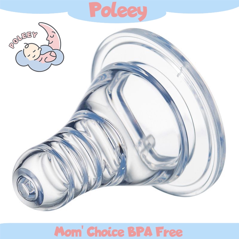 Poleey Dot Botol Susu Standar Bahan Silikon