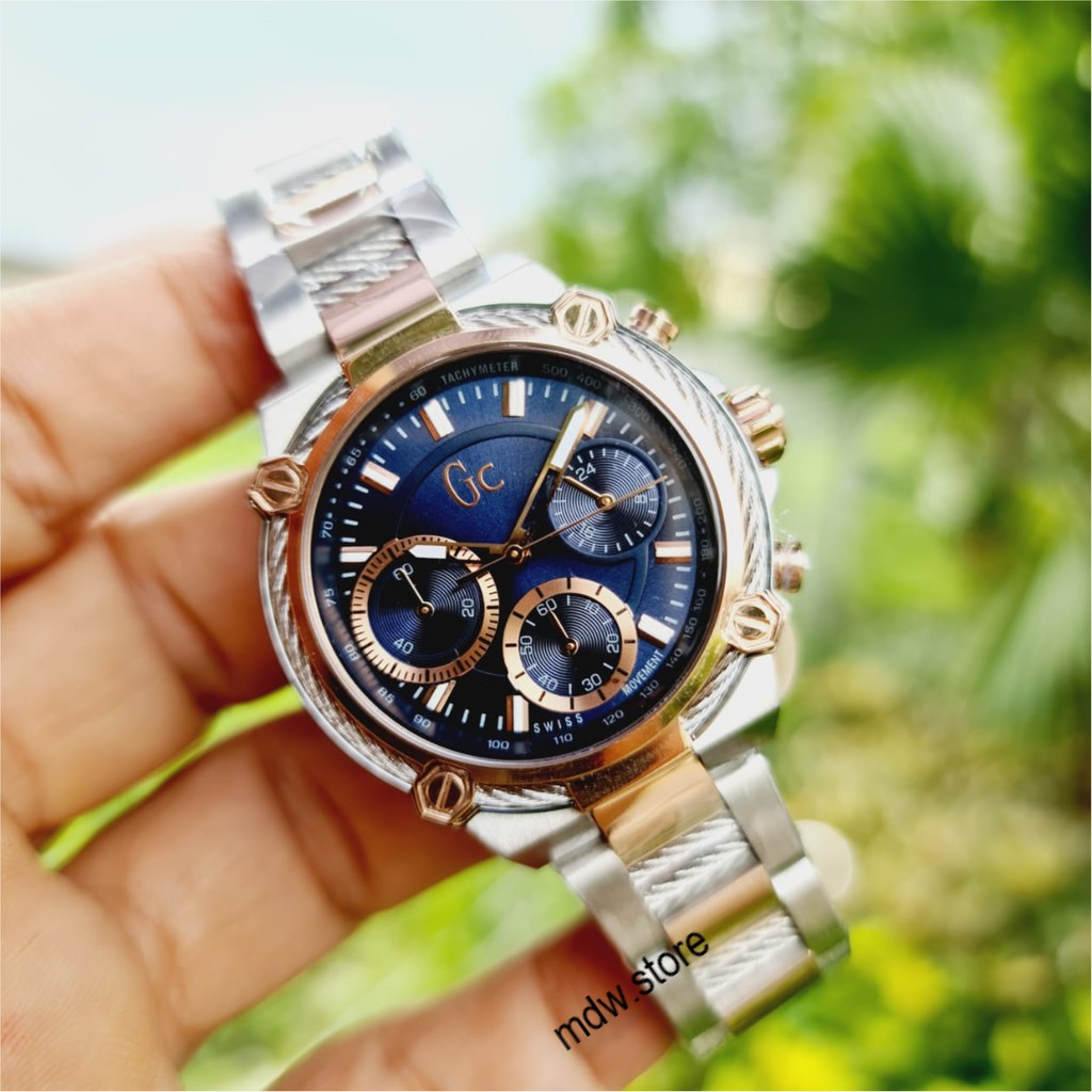 Guess Collection GC Y25003G2 Inner Blue Jam Tangan Wanita