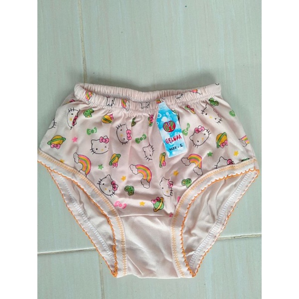 6 pcs Celana dalam gelopa / celana dalam anak perempuan