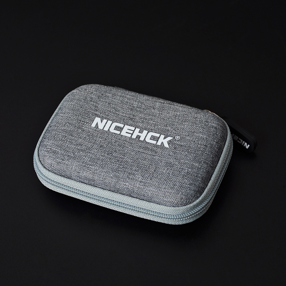 Nicehck Tas Penyimpanan Earphone In Ear Portable Bahan Linen Untuk NX7 Pro / NX7 / F3 / M6