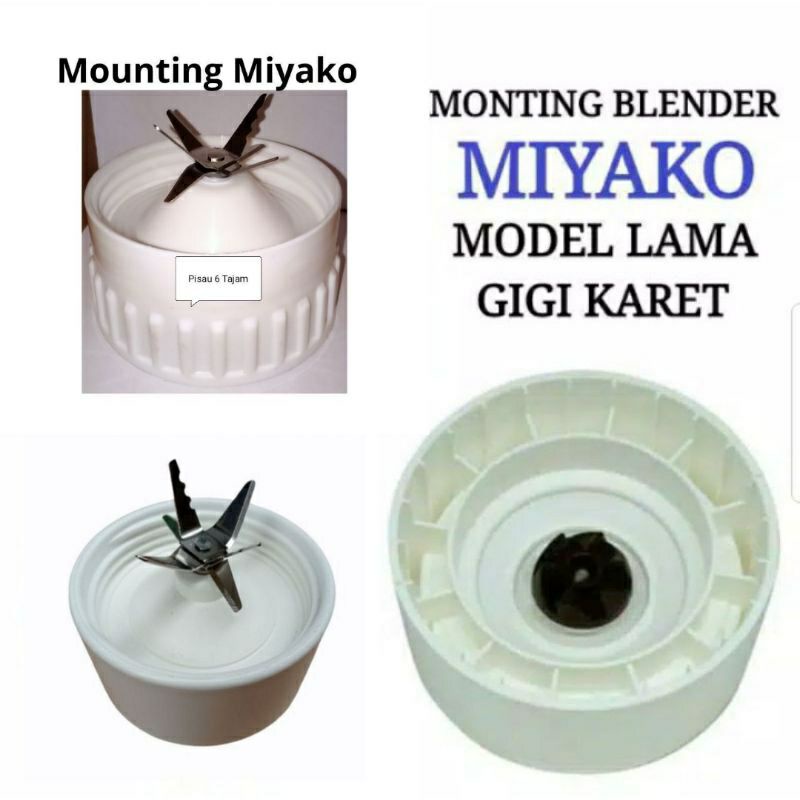 Monting  MTG  Coper , Pisau Blender , Mounting Blender National  , JUS  , Miyako pisau 6