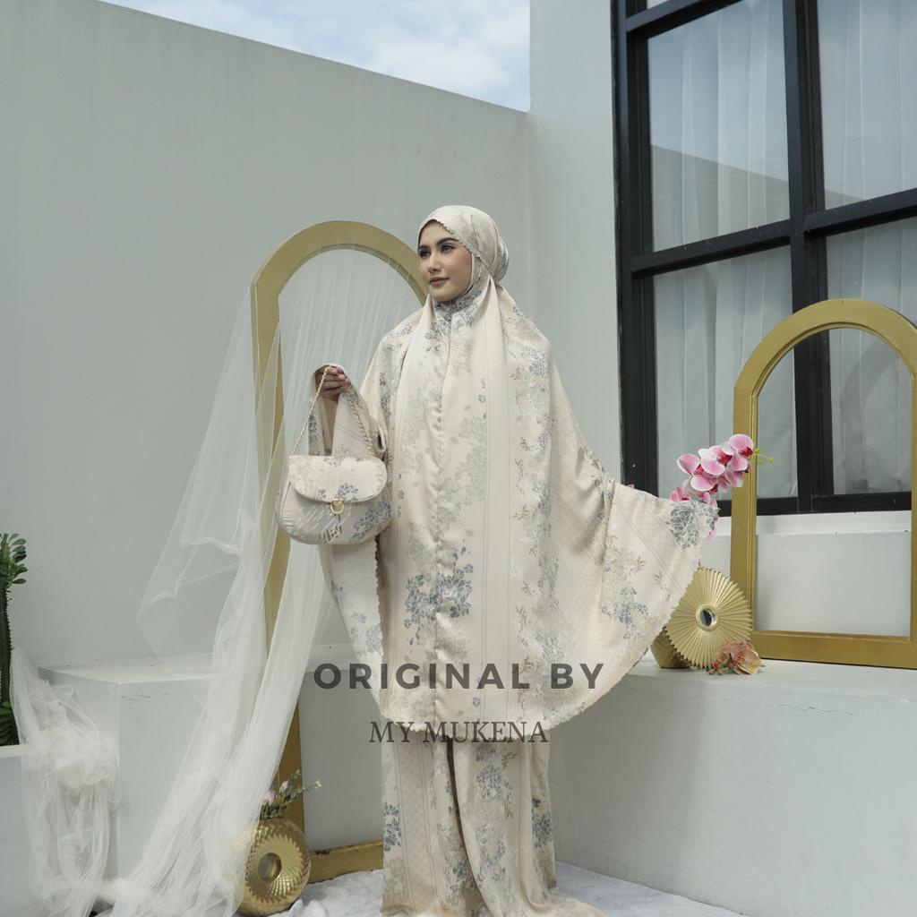 Mukena Dewasa Daily 2in1 Syahnaz Laser Cut Premium Adem dan Sejuk