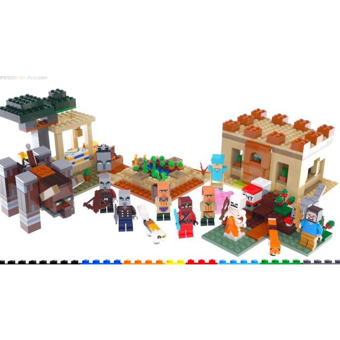 Terlaris BRICKS LEGO MINECRAFT TYPE 683KW ISI 726 PCS MAINAN BUILDING BLOCKS
