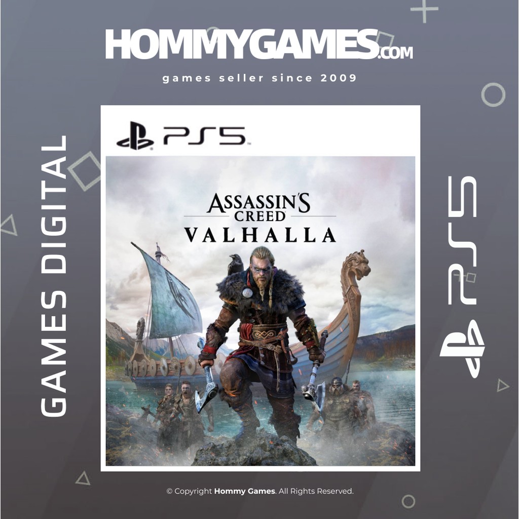 Assassins Creed Valhalla PS5 &amp; PS4 Digital Games