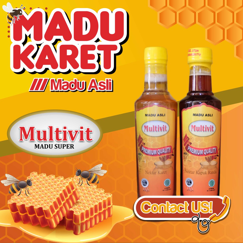 

Madu Multivit NEKTAR KOPI 500gr | MADU ASLI 100% | Madu Murni 100%