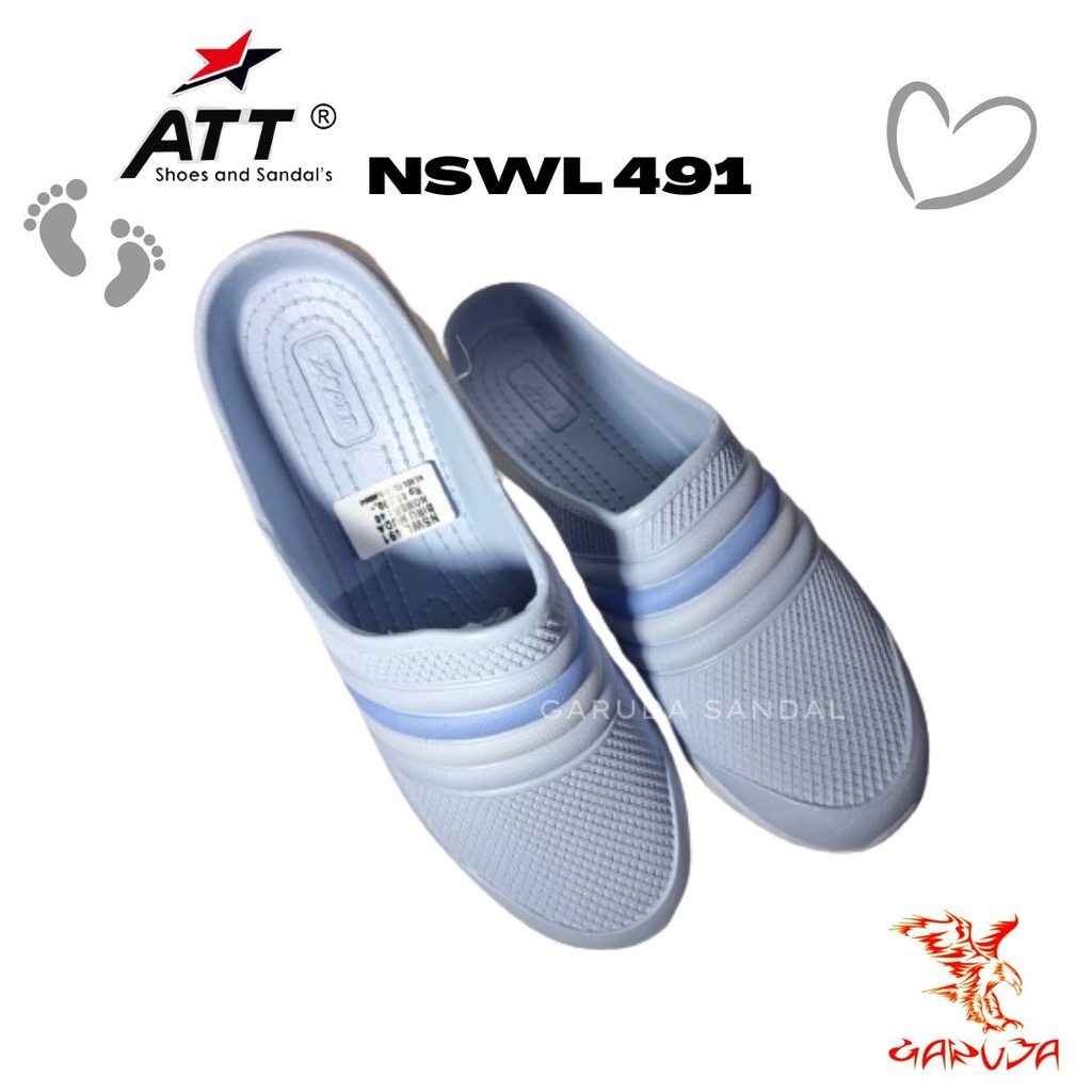 ATT NSWL 491 Sandal selop karet slip on wanita seri 2