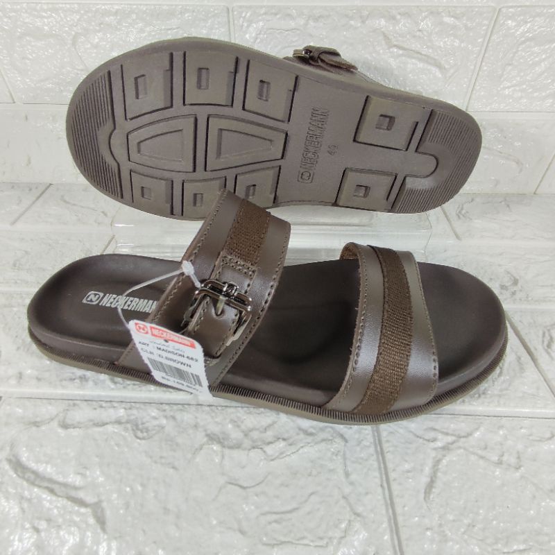 SANDAL SLOP NECKERMANN MADISON 662 BROWN