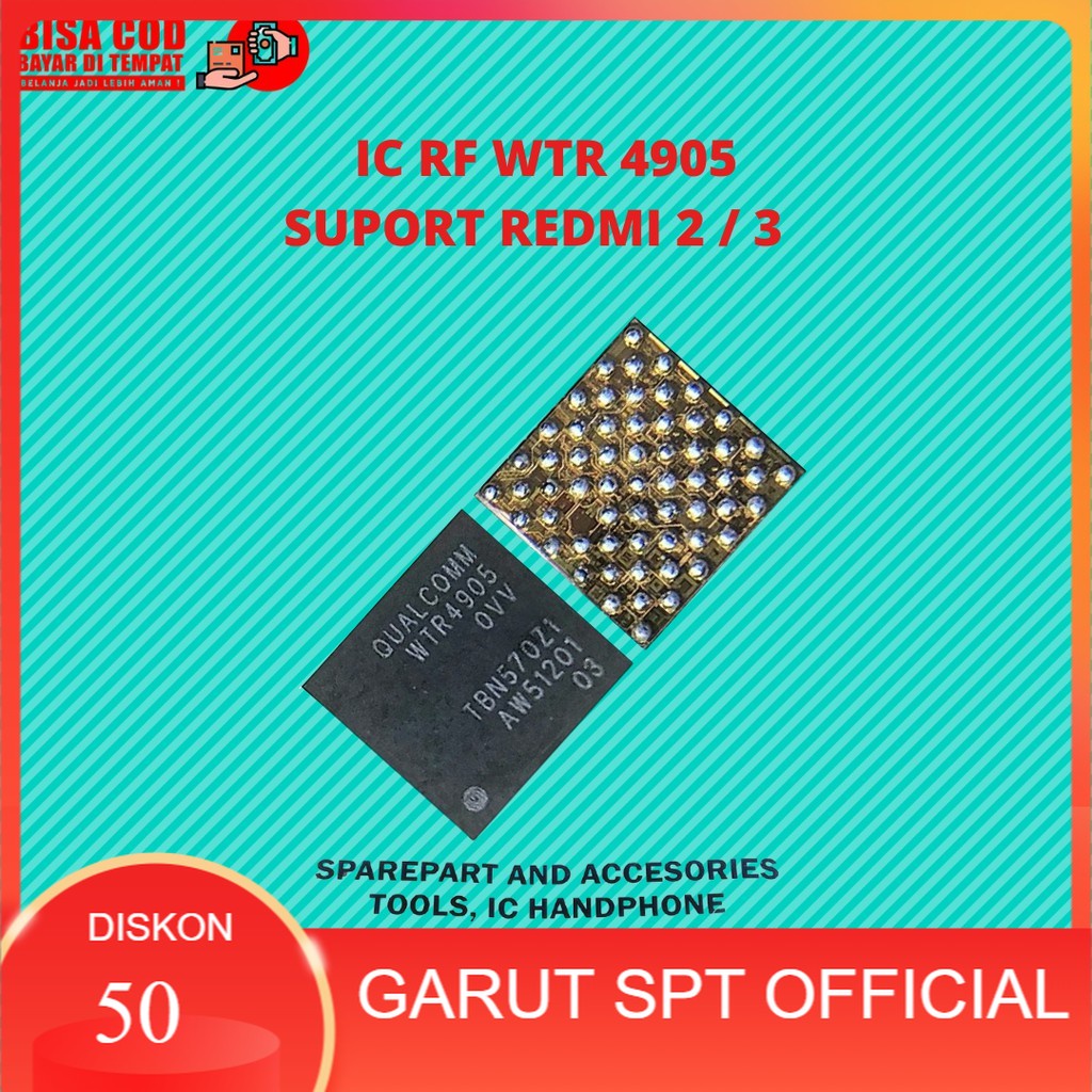 IC RF SINYAL WTR4905 OVV FOR XIAOMI REDMI 2 / 3 ORIGINAL
