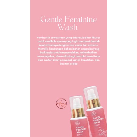 Gentle Feminine Wash Allmamaneed Pembersih Pengharum Kewanitaan Keputihan