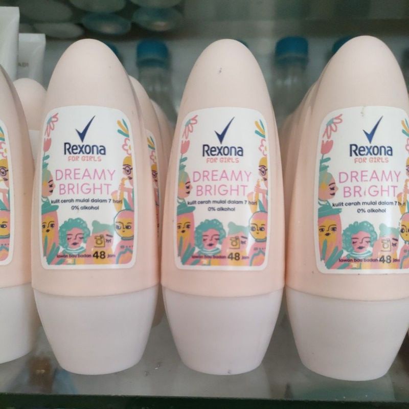 Rexona Deodoran Roll On Dreamy Bright 40 mL