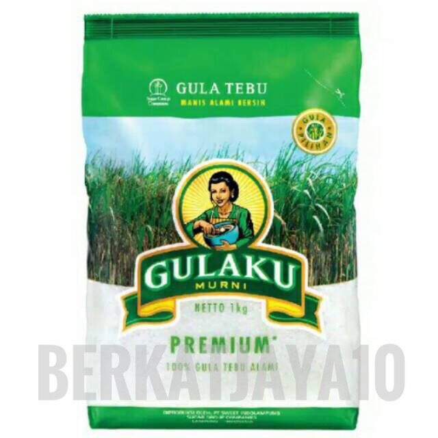 MURAH GULAKU PREMIUM Putih Murni GOJEK ONLY Gula Pasir Tebu Alami 1 Kg