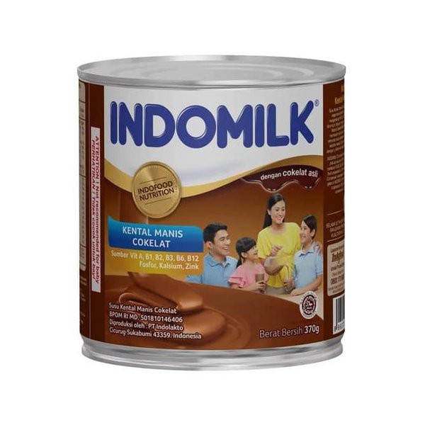 

Paling Laris! Indomilk Krimer Susu Kental Manis Coklat Kaleng 370gr