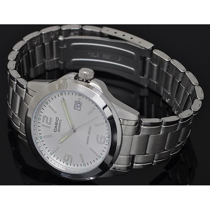 Jam Tangan Casio Pria Rantai Original MTP-1215A-7A Jam Pria Casio
