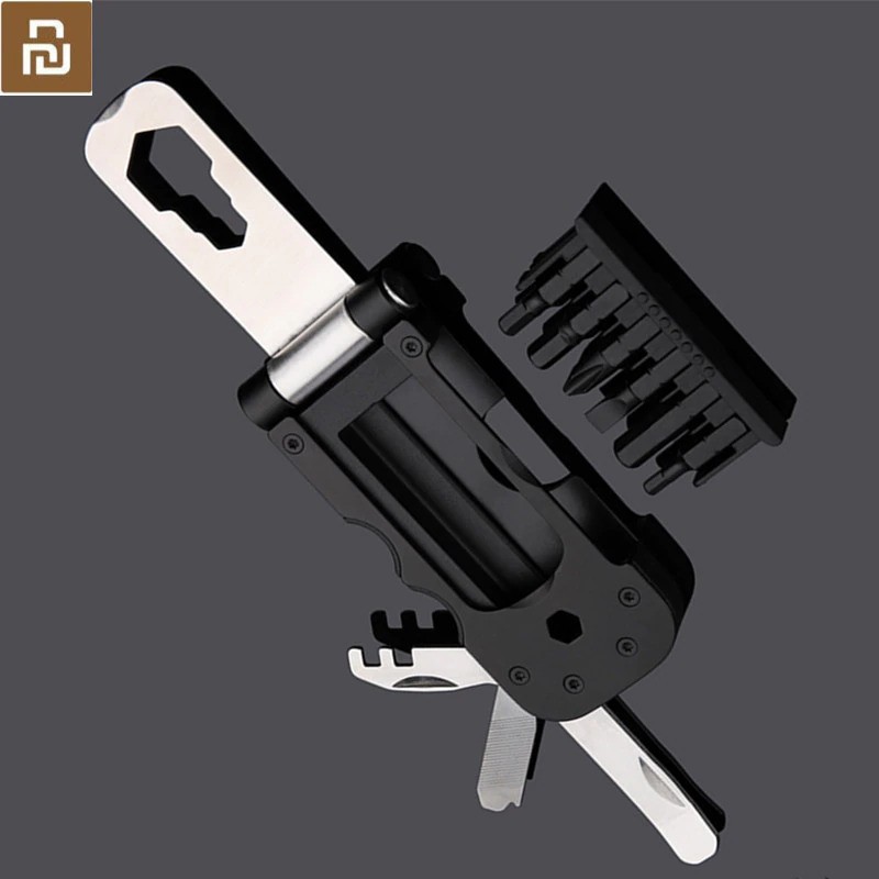 Xiaomi NexTool Set Perlengkapan Reparasi Sepeda Repair Tool Magnetic Sleeve - KT5557 - Black