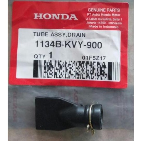 KARET PENUTUP PEMBUANGAN CVT TUBE DRAIN CVT VARIO BEAT SCOOPY SPACY