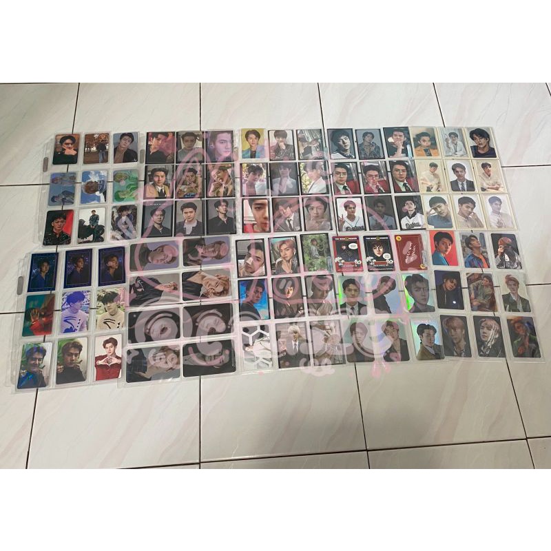 Photocard PC Sehun & Chen - jasmer, kang kopi, xr gallery, exploration, elyxion, jaskun, kang las, s