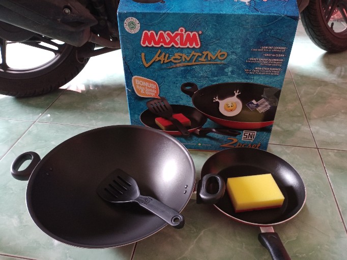Wajan Maxim Valentino 2 Pcs