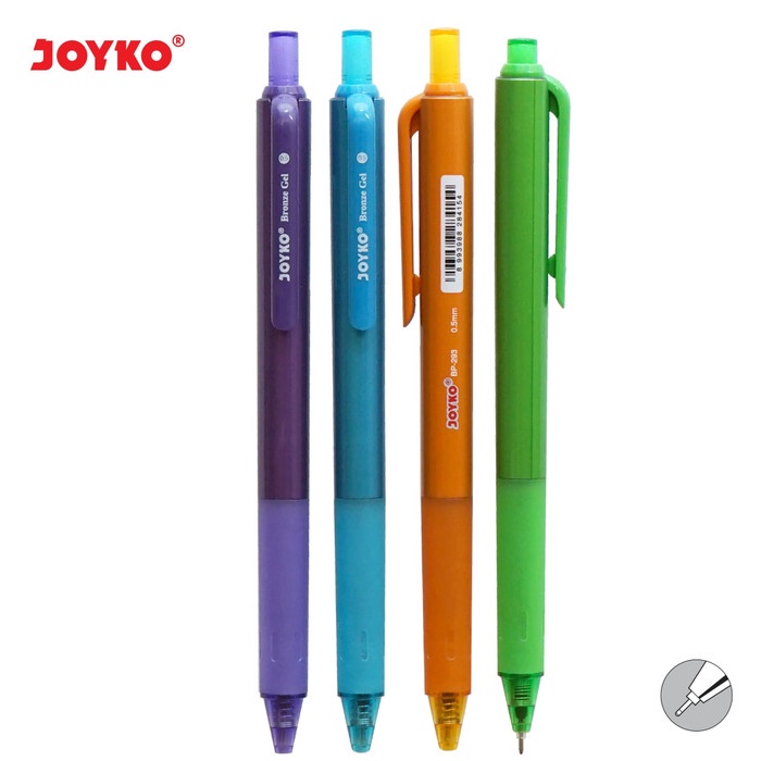 

NEW Gel Pen Pulpen Pena Joyko GP-293 Bronze Gel 0.5 mm