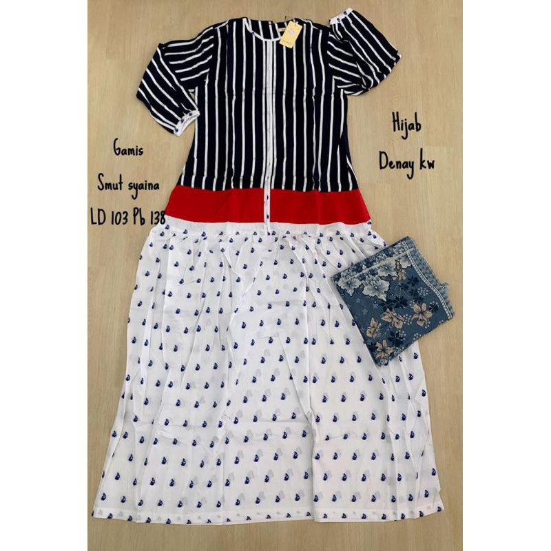 gamis ori Syaina Smut / gamis syaina / gamis inayah