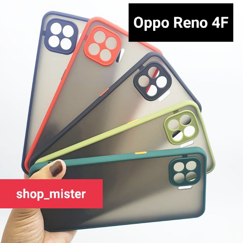 Case Softcase Matte Dove PC Oppo Reno 4F // Case Softcase My Choice Oppo Reno 4F
