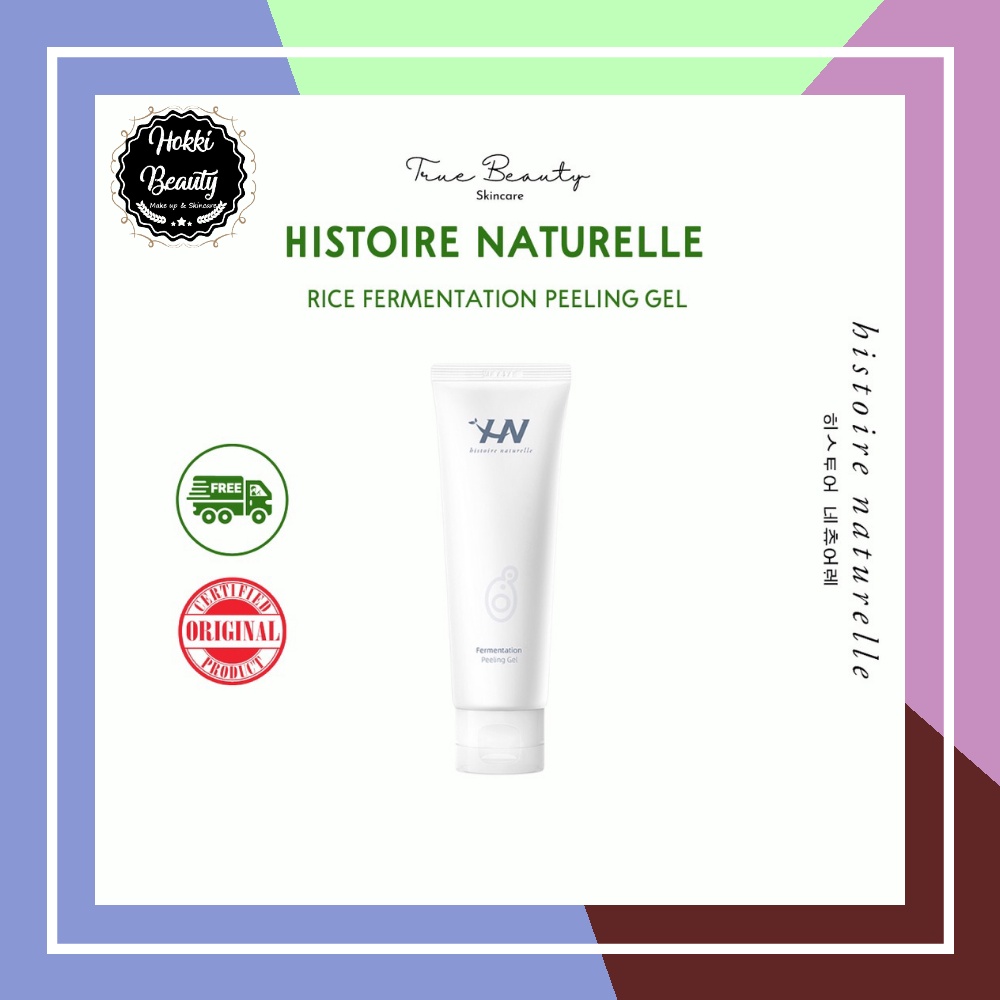 HISTOIRE NATURELLE Rice Fermentation Peeling Gel - Brightening &amp; Gentle Exfoliator