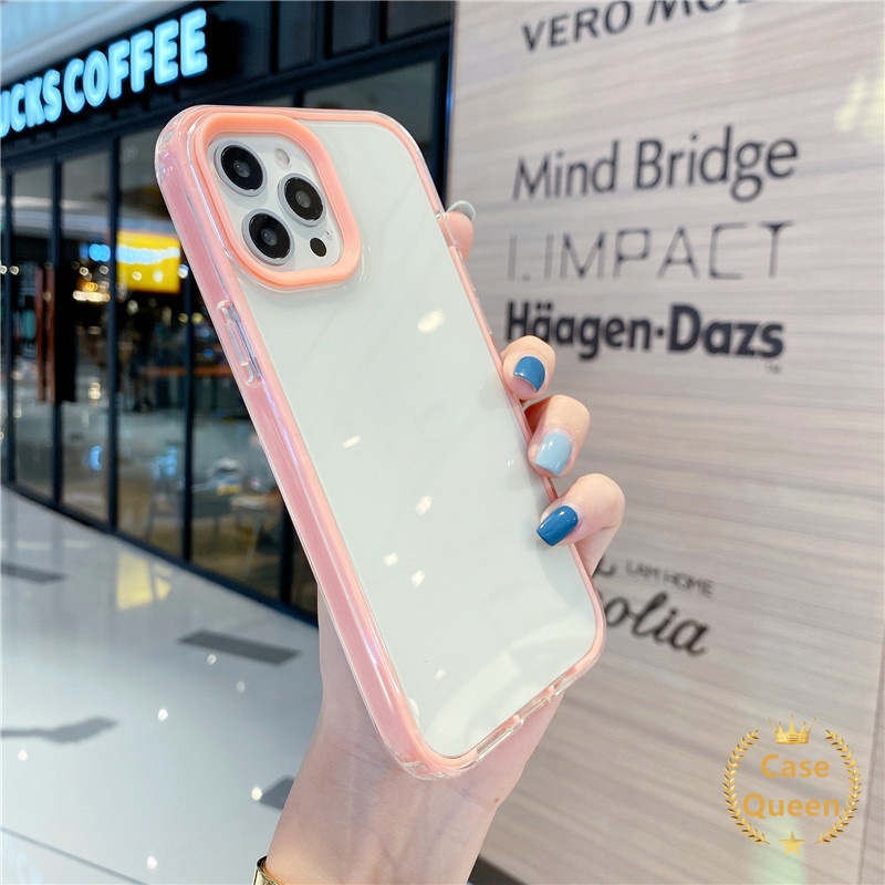 3 in 1 Soft Case Pelindung Penuh Warna Permen Macaron Untuk Samsung A52 A12 A03s A32 A13 A22 A31 A30 A20 A52s A71 A51 A30 A20 A52s A02s A11 A722