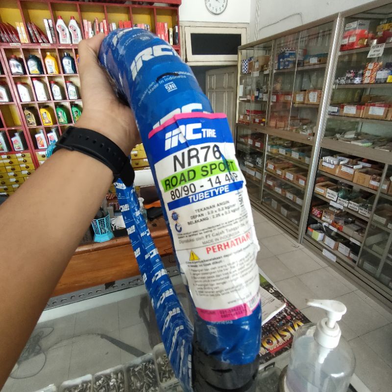 Ban Luar Belakang NR76 IRC 80/90 Ring 14 Mio/Mio J/Mio M3/Mio Soul/Nex/Spin