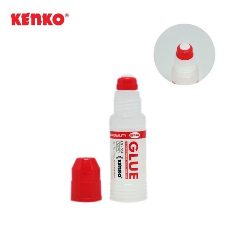

Lem Kertas KENKO GLUE 50.ml/Lem Cair KENKO/KENKO GLUE LG -50A