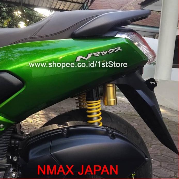 EMBLEM NMAX JAPAN 3D BADGE LOGO TIMBUL YAMAHA N MAX 150 155 JAPANESE JEPANG KANJI KATAKANA STYLE STI