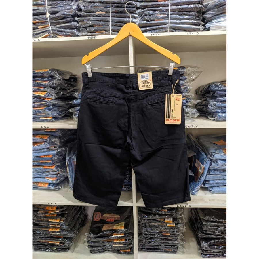 celana kanvas dlc pendek d loco original bahan kain // celana chinos dlc063 original