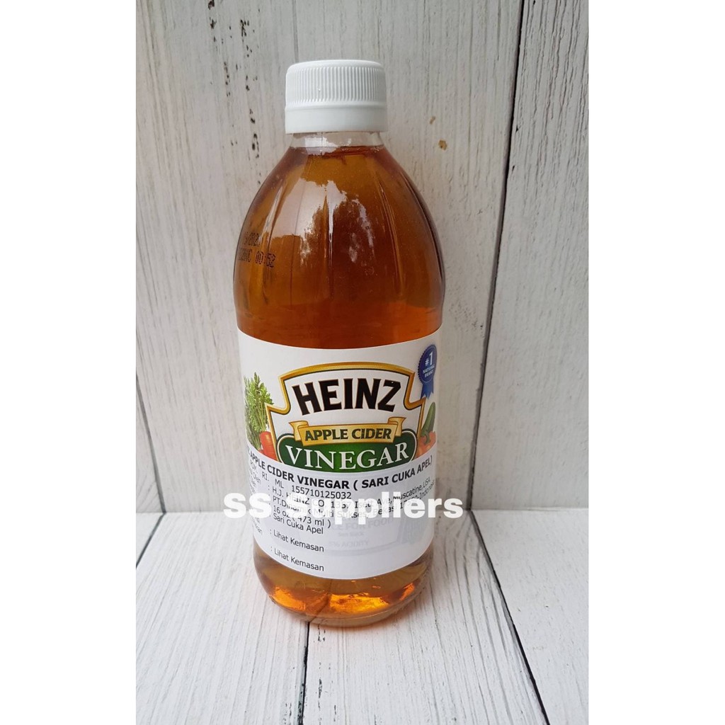 

Heinz Apple Cider Vinegar / Cuka Apel 473 ML Best Seller!