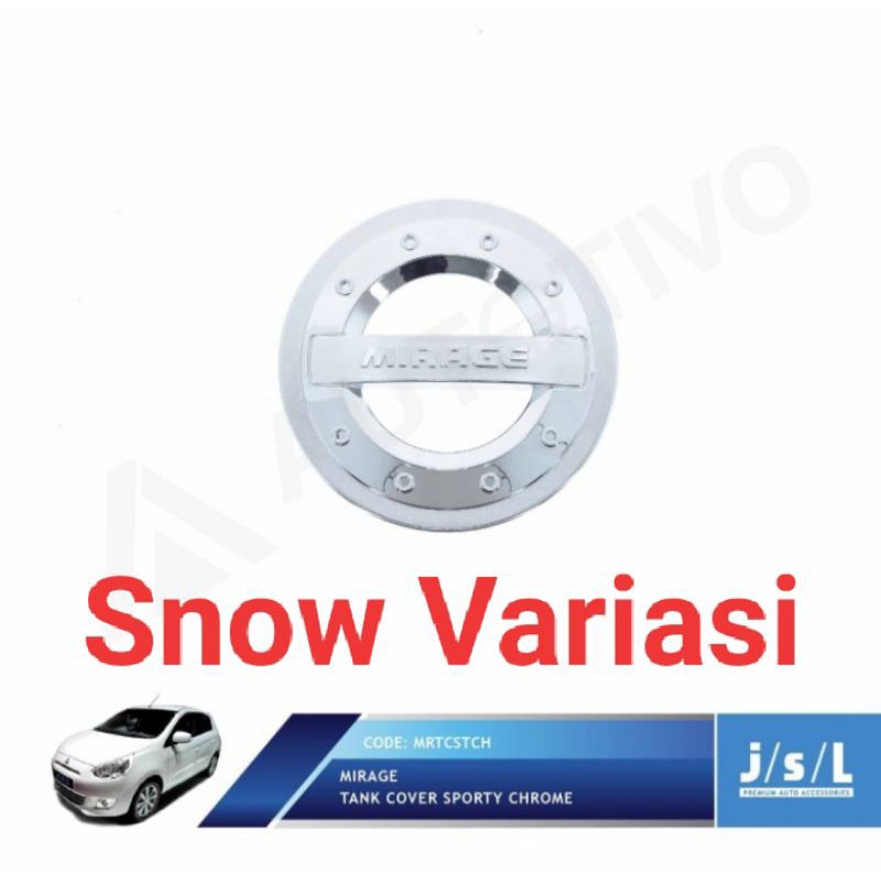 Tank Cover Mitsubishi Mirage Sporty Chrome