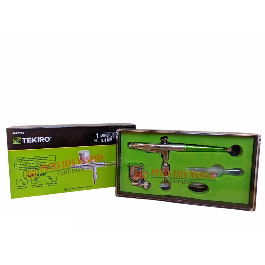 Tekiro Air Brush Paint Brush 0.3 Mm Flexible Alat Lukis  AT - AB1992