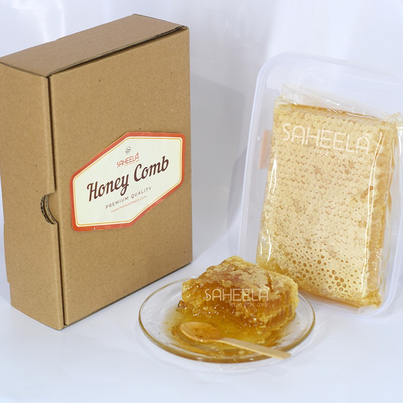 

Saheela Madu Sarang Utuh 250 Gram Premium Quality Honey Comb TokoShobi