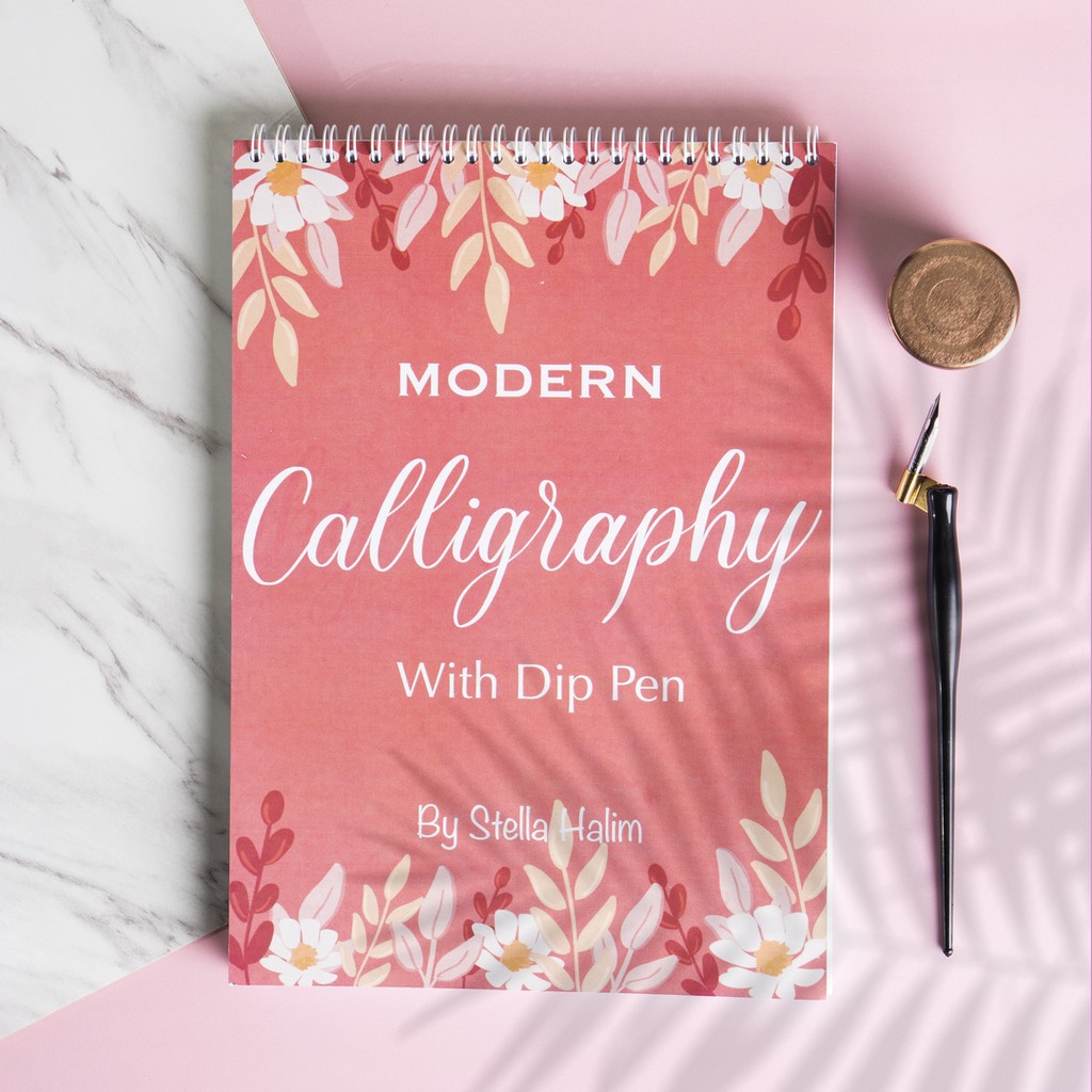 

Kelas dan Buku Calligraphy dengan Dip Pen