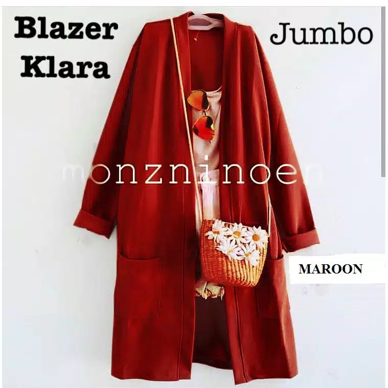 XC - Blazer Klara / Blazer Wanita / Blazer Wanita Kantoran dan Kualiahan / Blazer Murah